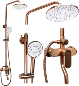 Set doccia REA DROP Brush Copper