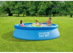 Intex - 28120NP – Piscina Fuori Terra Easy Set Rotonda, 3853 l, pvc, Azzurro, 305x76 cm