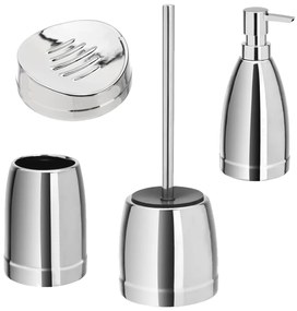Set 4 Accessori D'Appoggio Feridras "Krom" Cromo Lucido