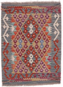 Kilim Tappeto 70x90 (Afghanistan) Tessuto A Mano