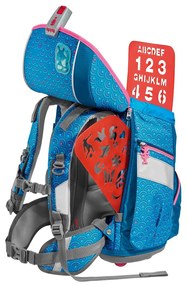 Zaino/cartella scuola 2IN1 PLUS – Set 6 pezzi, Step by Step Dolphin Pippa