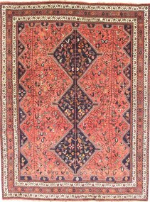 Gashghai Tappeto 190 x 280 Rosso (Iran) Annodato A Mano