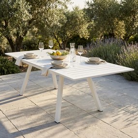 SPLENDOR - tavolo da giardino allungabile in alluminio