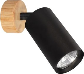 Brilagi - Faretto SELE 1xGU10/30W/230V nero/finitura rovere