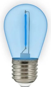 SET 2x Lampadina LED PARTY E27/0,3W/36V blu