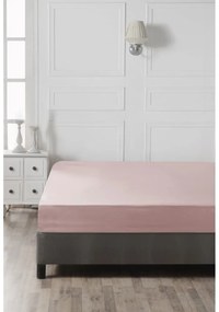 Lenzuolo con angoli rosa in cotone 140x200 cm – Mijolnir