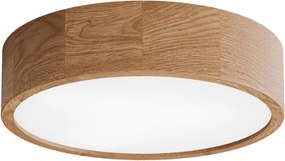 Plafoniera con sensore CLEO 3xE27/24W/230V Ø 37,5 cm rovere