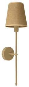 Lampada da parete MADELA 1xE14/40W/230V iuta/beige