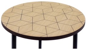 Tavolino rotondo Triangle 50 Arty - Woodman