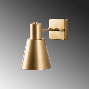 Lampada da parete color oro ø 14 cm Funnel - Opviq lights