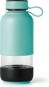 Bottiglia bottiglia da viaggio turchese in vetro 500 ml To Go – Lékué