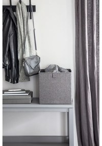 Scatola portaoggetti grigia Cube - Bigso Box of Sweden