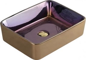 Mexen Catia lavabo da appoggio 48 x 37 cm, viola - 21314855