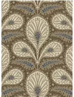 Josephine Munsey Carta da parati Ikat Clover - Brown