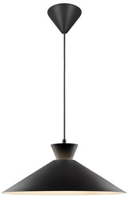 Nordlux - Lampadario a sospensione con filo DIAL 1xE27/40W/230V diametro 45 cm nero