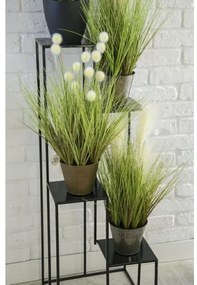 Portafiori 110x40 cm nero