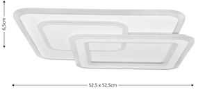 Brilagi - Lampada LED da soffitto dimmerabile MODERN LED/80W/230V 2700-6500K + D