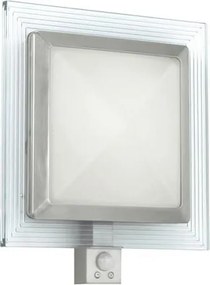 EGLO 88163 - Applique da esterno PALI con sensore, 1xE27/15W + LED/1,28W