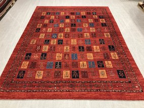 Loribaft Tappeto persiano 310 x 410 Rosso (Iran) Annodato A Mano