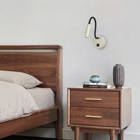 Brilagi - LED Lampada flessibile da muro MAYA LED/3W/230V 4000K beige