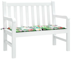 Cuscino Panca da Giardino Multicolore 120x50x3cm Tessuto Oxford