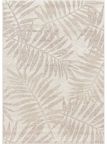 Tappeto prisma leaves beige, L 170 x L 120 cm