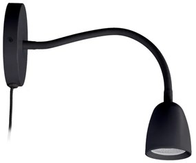Brilagi - Lampada LED da parete dimmerabile LED/4W/230V nera