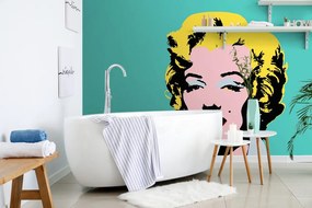 Carta da parati autoadesiva – Iconica Marilyn Monroe in design pop art