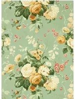 Sanderson Carta da parati Stapleton Park - Sage/ Honey