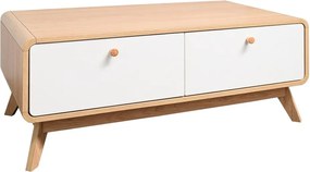 Mobile TV bianco effetto rovere 100x40 cm Cassie - Støraa