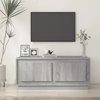 Tavolino da Salotto Grigio Sonoma 102x50x44cm Legno Multistrato 819882