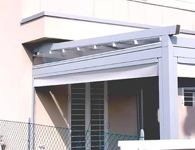 Timpano per Pergola 400 (coppia dx+sx) colore BIANCO