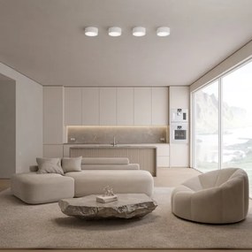 Brilagi - Plafoniera da soffitto LED RGBW dimmerabile CLARE 1xE27/9W/230V Wi-Fi, bianca