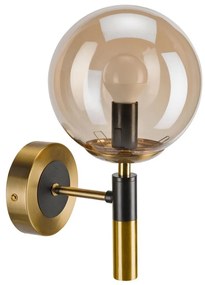 Applique ROLLO 1xE14/5W/230V oro/fumé beige