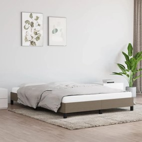 Giroletto Senza Materasso Tortora 140x200 Cm İn Tessuto /