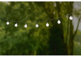 Grundig - Catena LED solare 50xLED/8 funzioni 6,9m bianco caldo