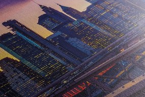 Stampa su tela – Città vivace