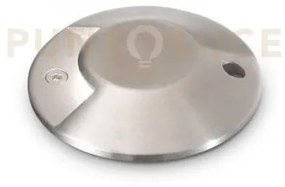 Rocket segnapassi led single 3w 280 lm 4000 k d.9,2cm acciaio