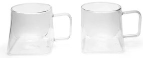 Tazze in set con parete doppia in vetro 2 pz 220 ml Otto – Leopold Vienna