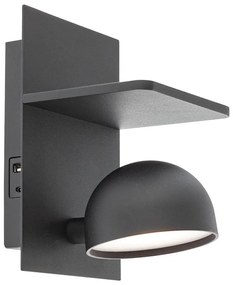 Redo 01-3491 - Luce Spot da parete a LED SEIBI LED/7W/230V USB CRI 90 nero