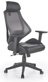 Sedia da ufficio TERO nera/grigia