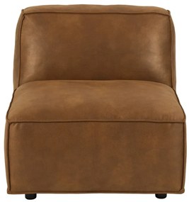 Modulo divano marrone cognac (parte centrale) Fairfield Kentucky - Bonami Selection