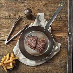 De Buyer 5610.20 - Padella MINERAL B 20 cm in acciaio