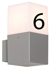Lampada da parete per esterni con numero civico - Denmark