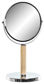 Specchio Ingranditore DKD Home Decor Metallo Legno (19 x 15 x 34 cm)