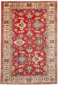 Kazak Tappeto orientale 210x300 Rosso (Pakistan) Annodato A Mano