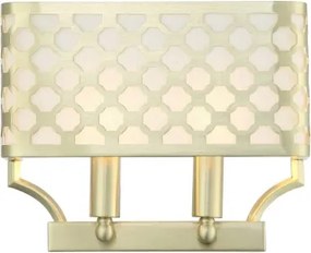 Open Design OR84603 - Applique VERNO 2xE14/12W/230V ottone