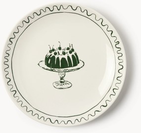Set di 4 piatti da colazione natalizi di design Clarette di Agathe Marty