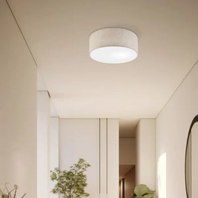 Plafoniera SIRJA 1xE27/15W/230V Ø 35 cm beige