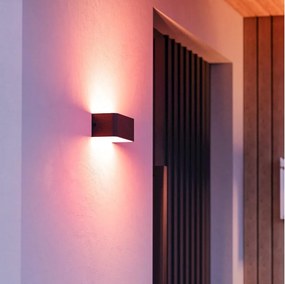 Eglo 901956 - Applique da parete per esterni LED RGBW dimmerabile SANIA-Z LED/10W/230V IP55, nero